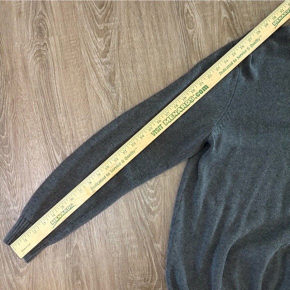 Chatham Road Men’s L Gray 1/4 Zip Pullover Sweater​ - Picture 6 of 7